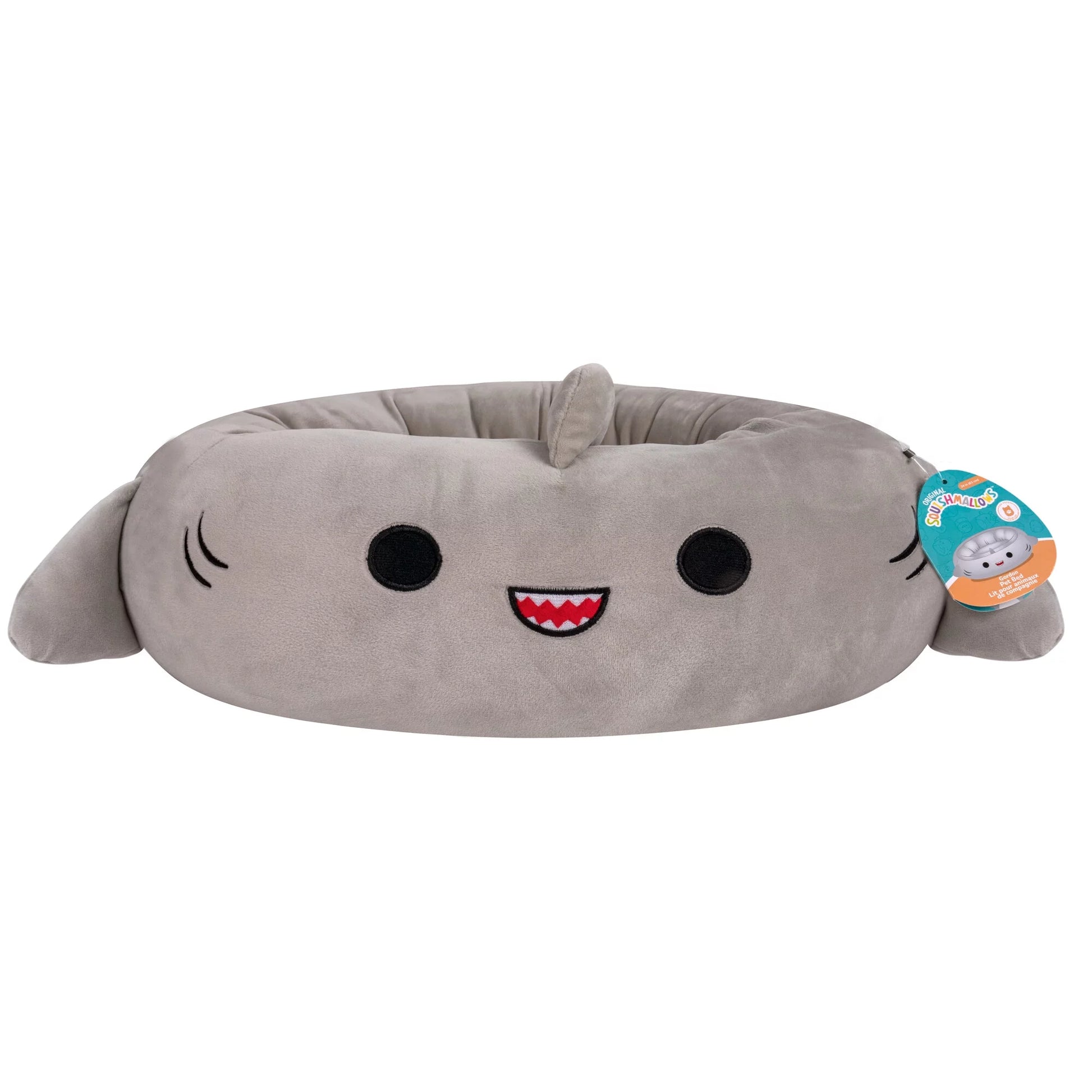 24 Inch Shark Pet Bed - Medium Ultrasoft Official  Plush Pet Bed